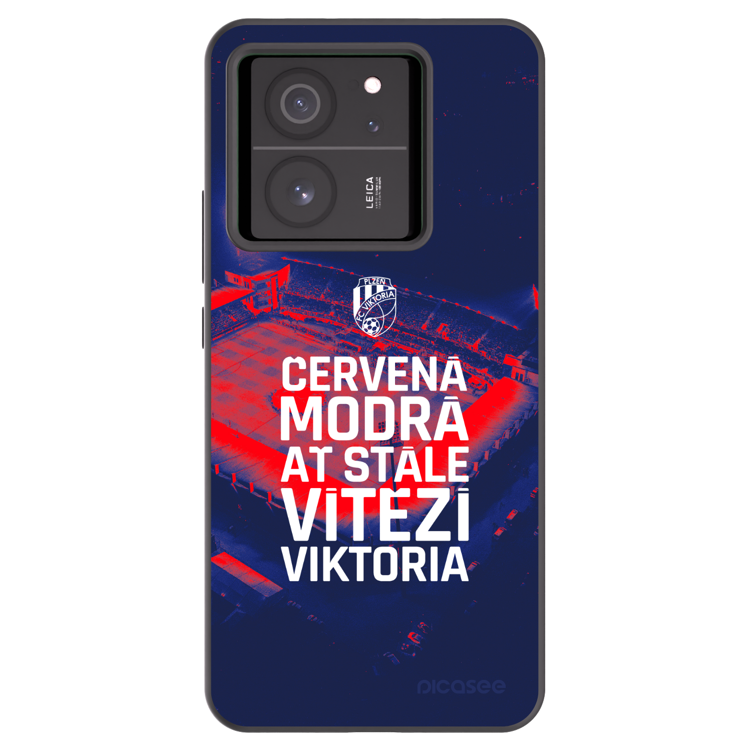 Picasee silikonový černý obal pro Xiaomi 13T Pro - FC Viktoria Plzeň E