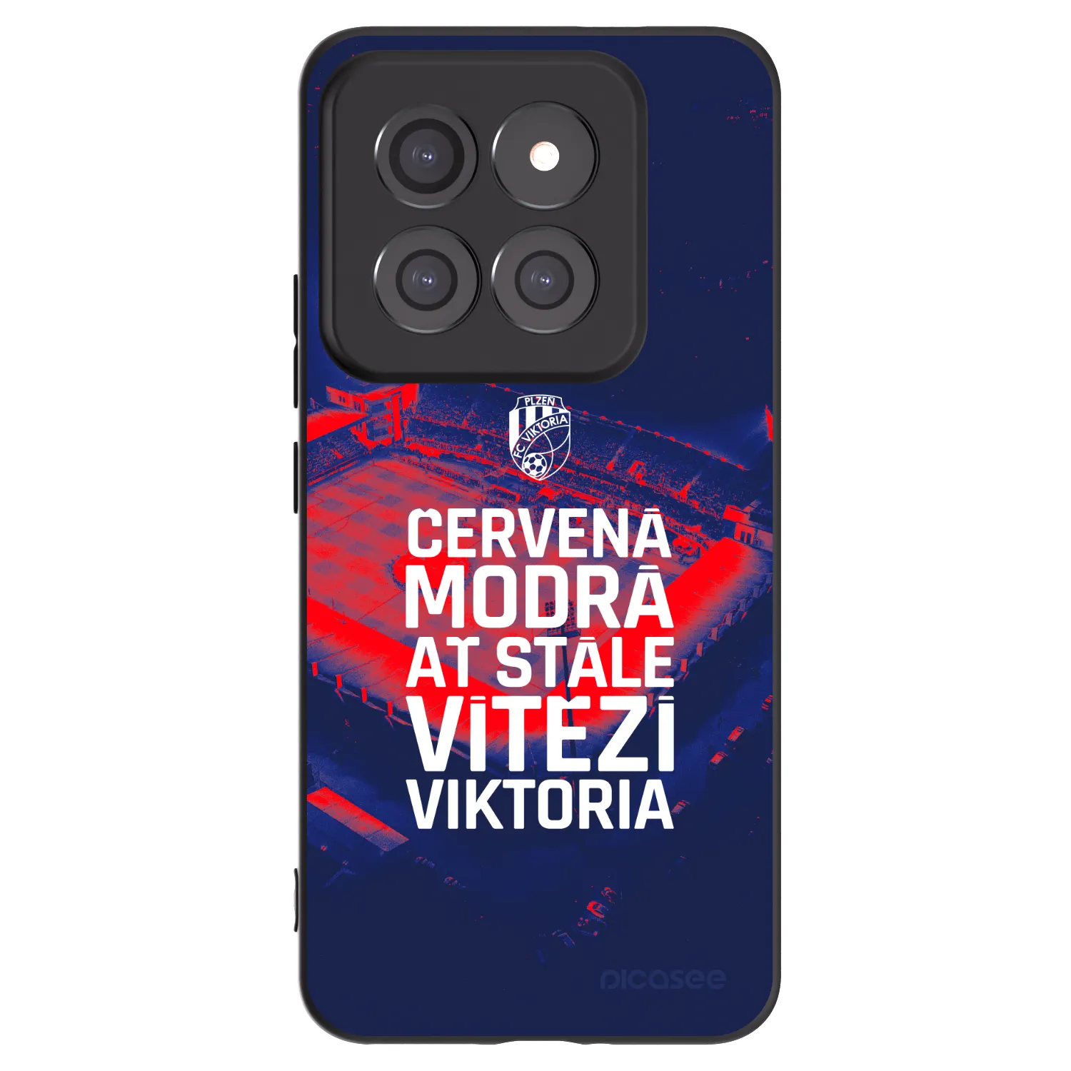 Picasee silikonový černý obal pro Xiaomi 14 Pro - FC Viktoria Plzeň E