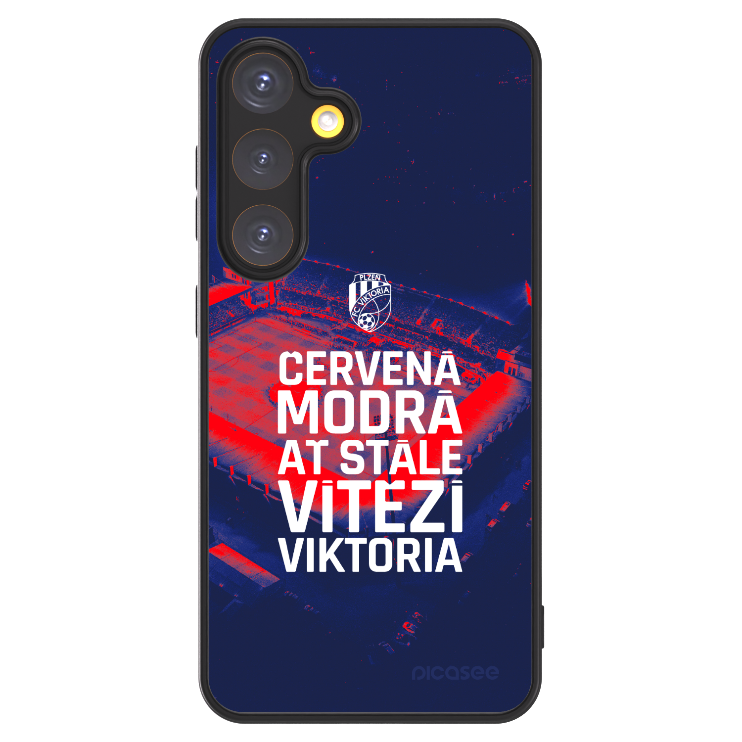 Picasee ULTIMATE CASE PowerShare pro Samsung Galaxy S24 S921B 5G - FC Viktoria Plzeň E