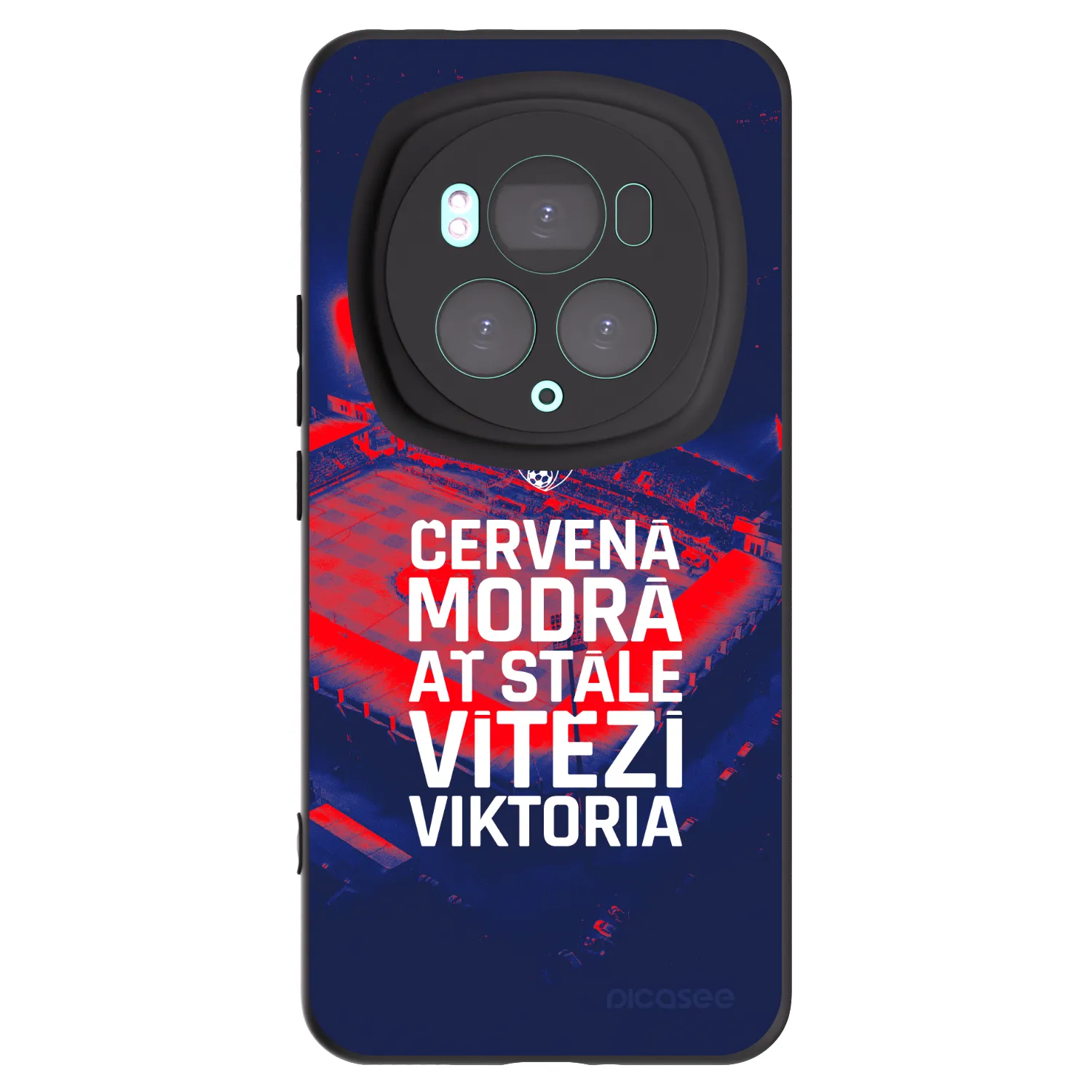 Picasee silikonový černý obal pro Honor Magic6 Pro - FC Viktoria Plzeň E