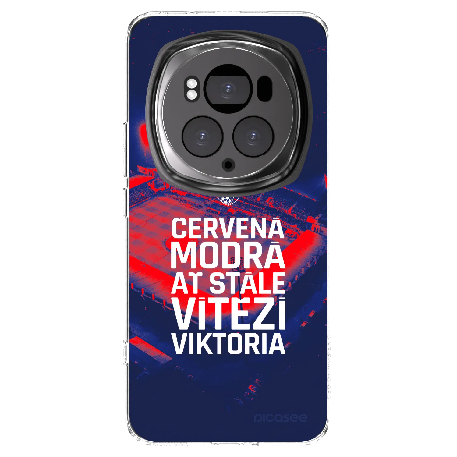 Picasee silikonový průhledný obal pro Honor Magic6 Pro - FC Viktoria Plzeň E