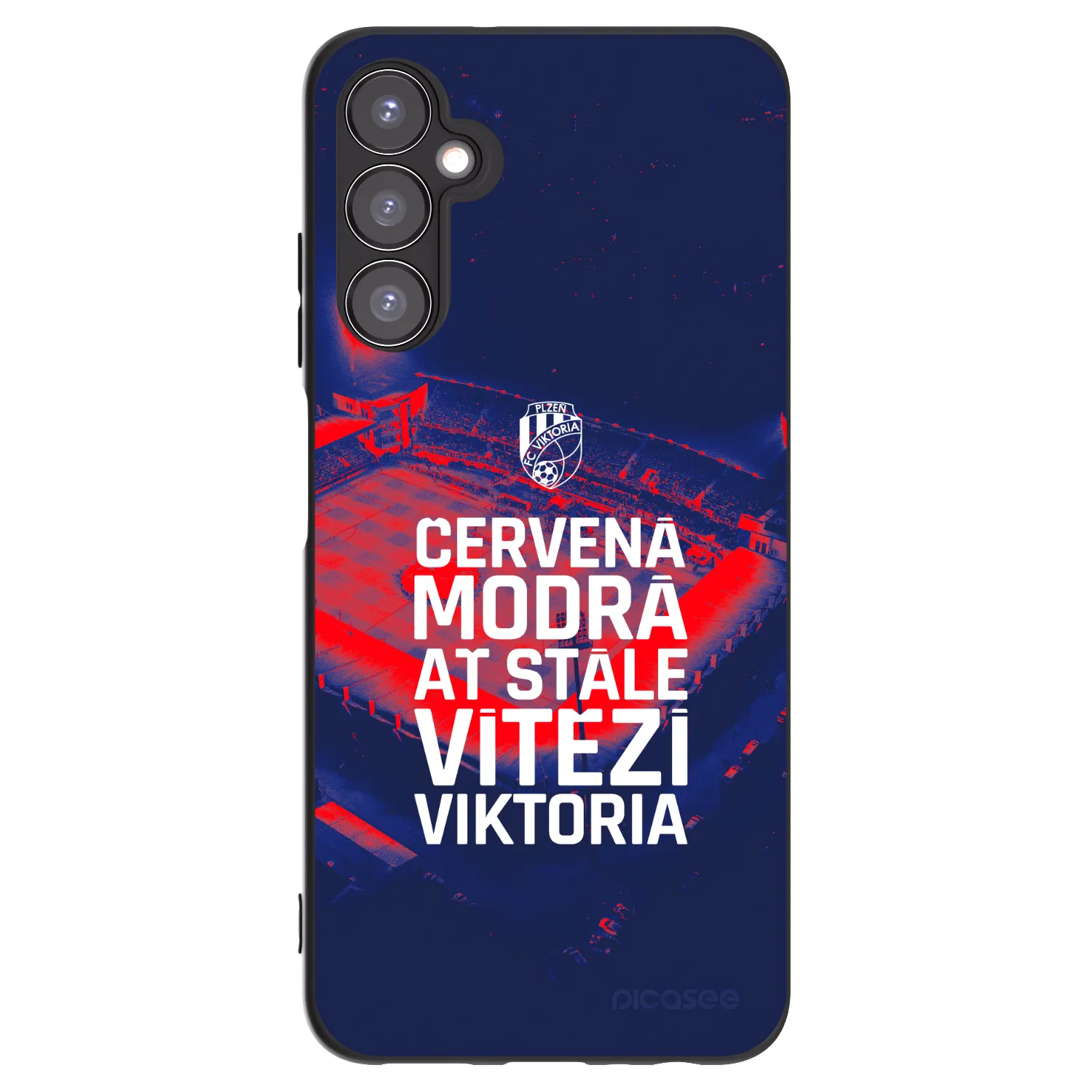 Picasee silikonový černý obal pro Samsung Galaxy A05s A057G - FC Viktoria Plzeň E