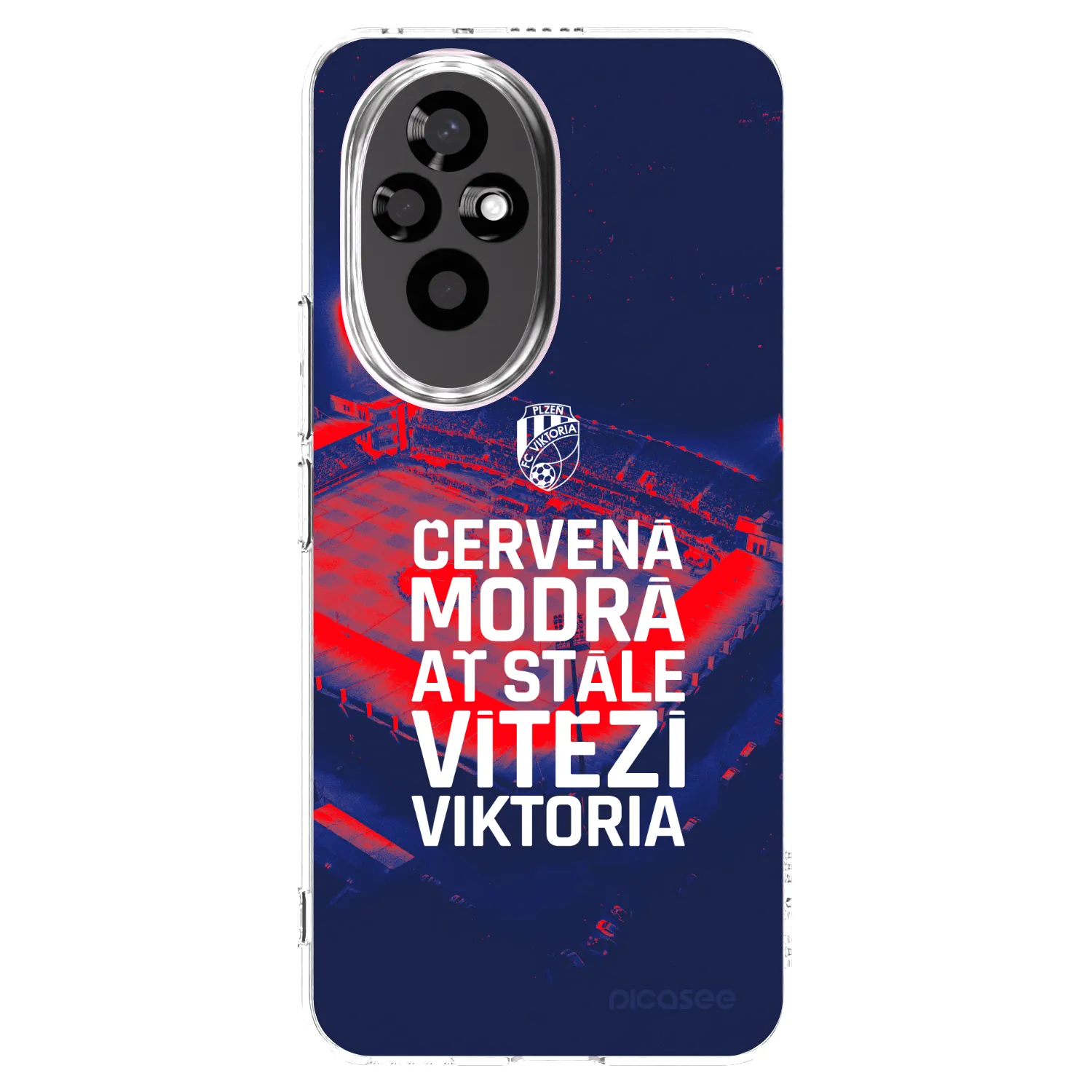 Picasee silikonový průhledný obal pro Honor 200 5G - FC Viktoria Plzeň E