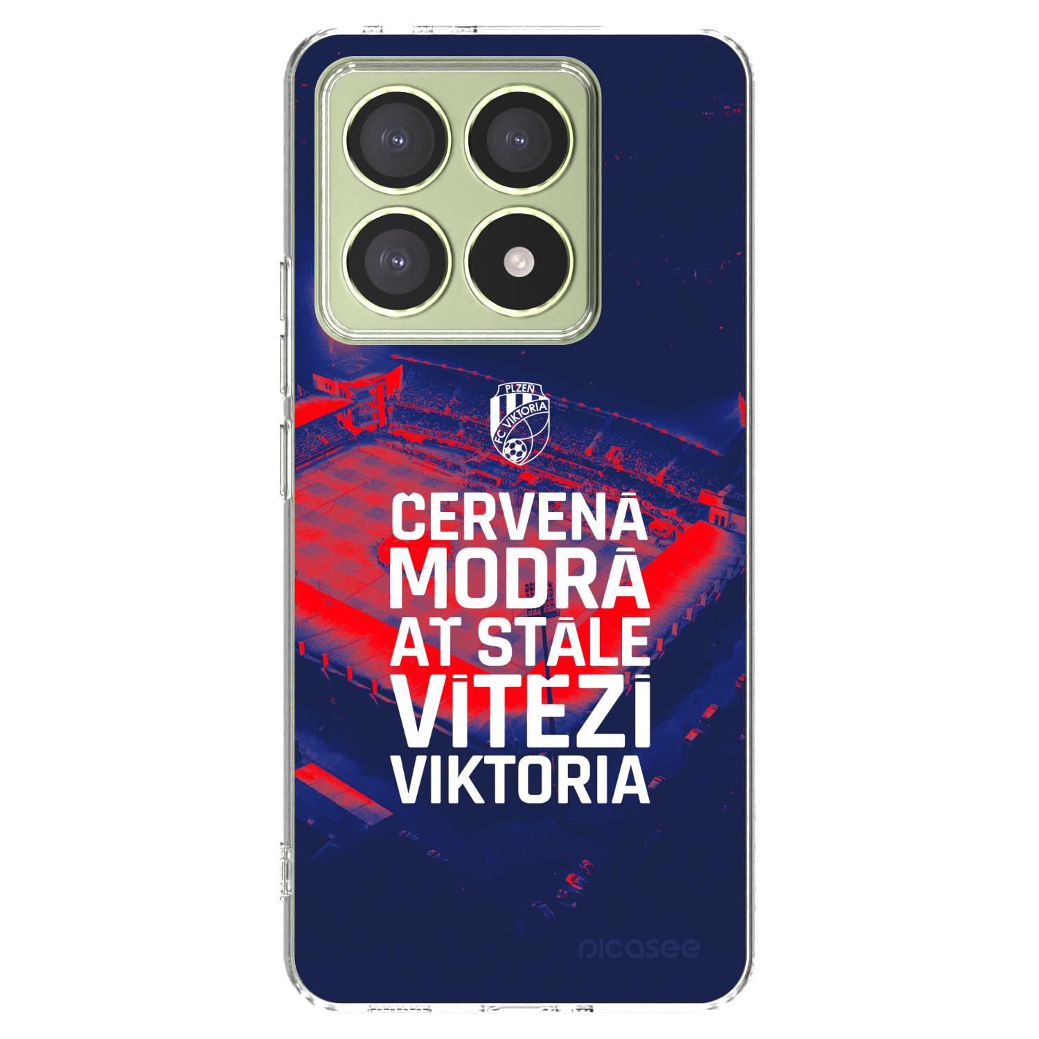 Picasee silikonový průhledný obal pro Xiaomi 14T - FC Viktoria Plzeň E