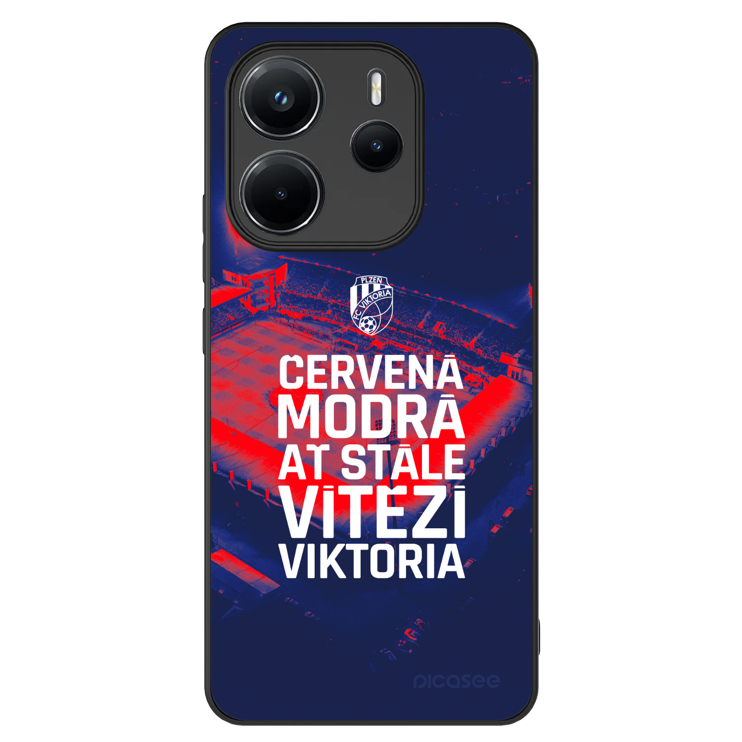 Picasee ULTIMATE CASE pro Xiaomi Redmi Note 14 4G - FC Viktoria Plzeň E