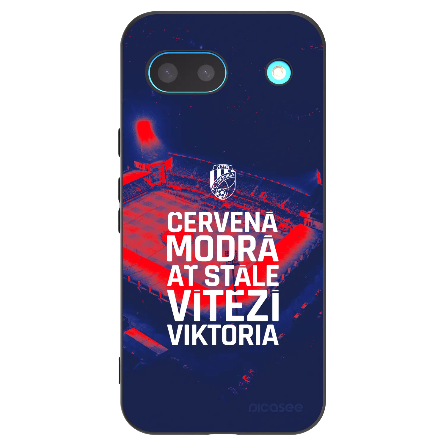 Picasee silikonový černý obal pro Google Pixel 8a - FC Viktoria Plzeň E