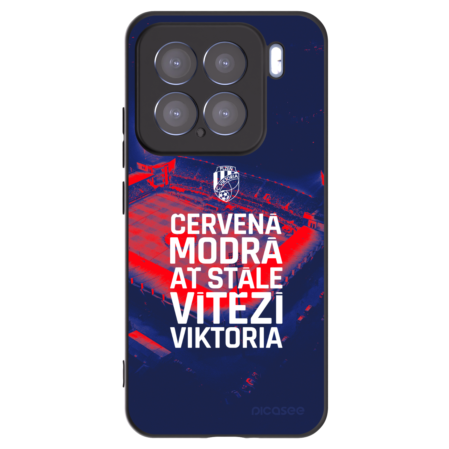 Picasee silikonový černý obal pro Xiaomi 15 - FC Viktoria Plzeň E