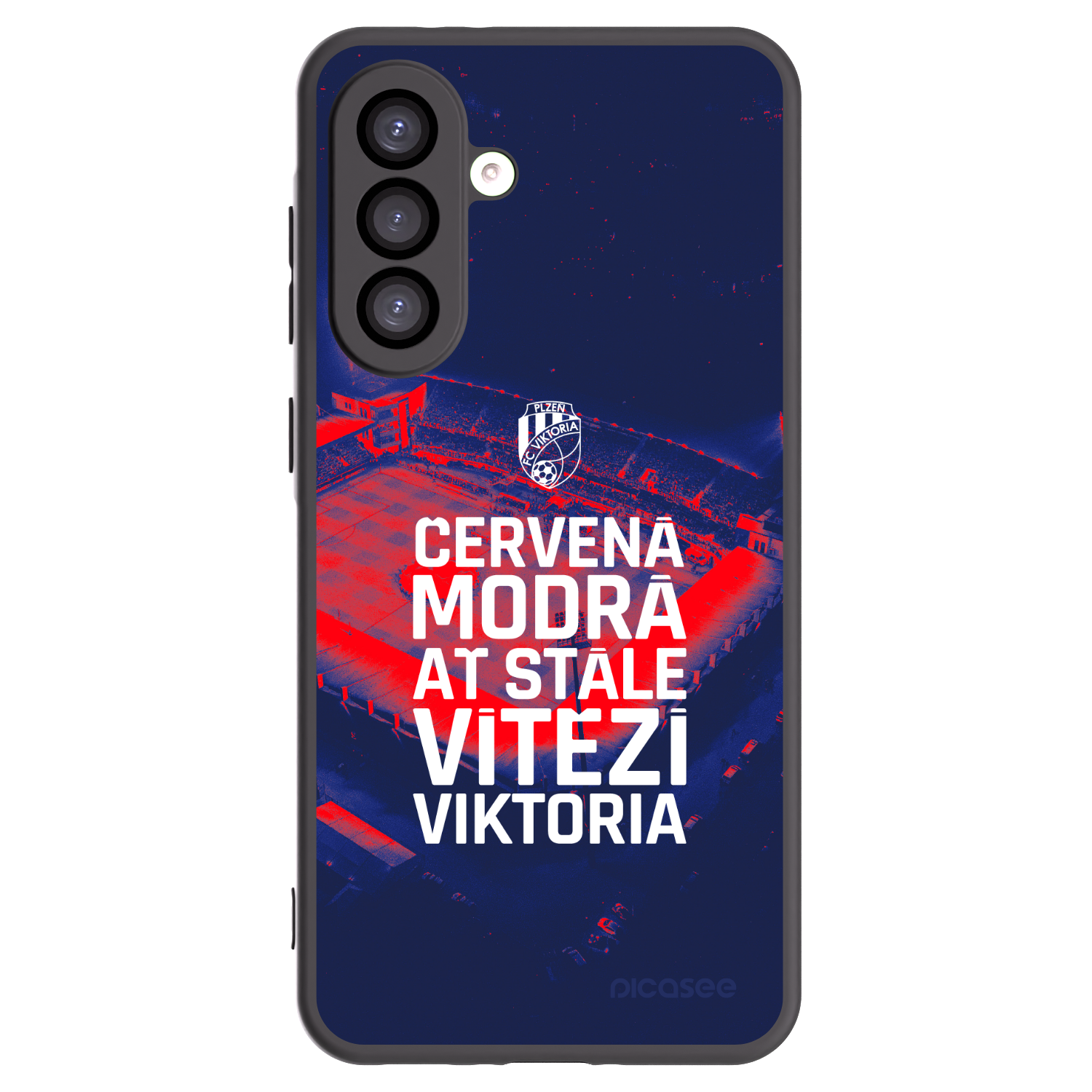Picasee silikonový černý obal pro Samsung Galaxy A26 5G A266B - FC Viktoria Plzeň E