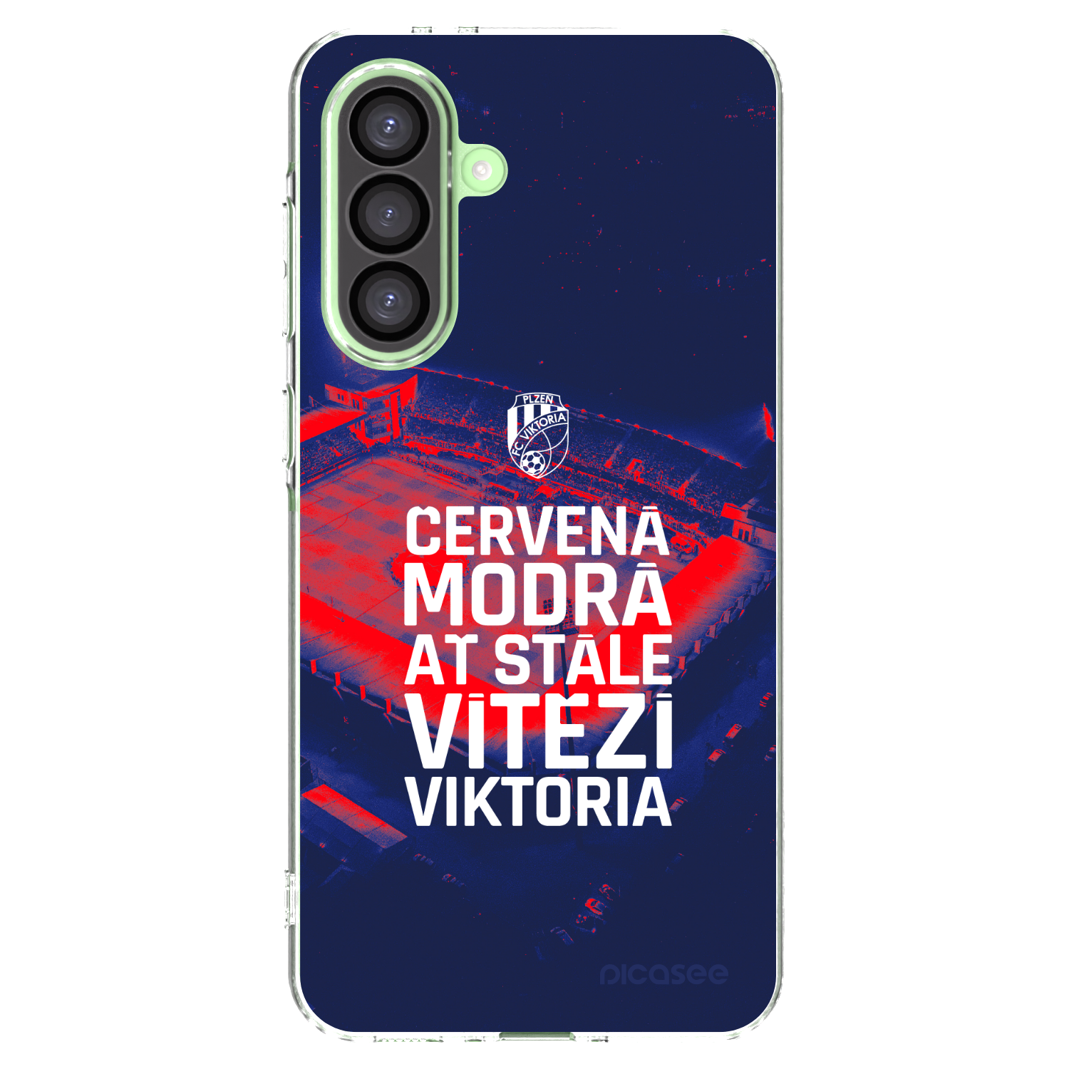 Picasee silikonový průhledný obal pro Samsung Galaxy A26 5G A266B - FC Viktoria Plzeň E
