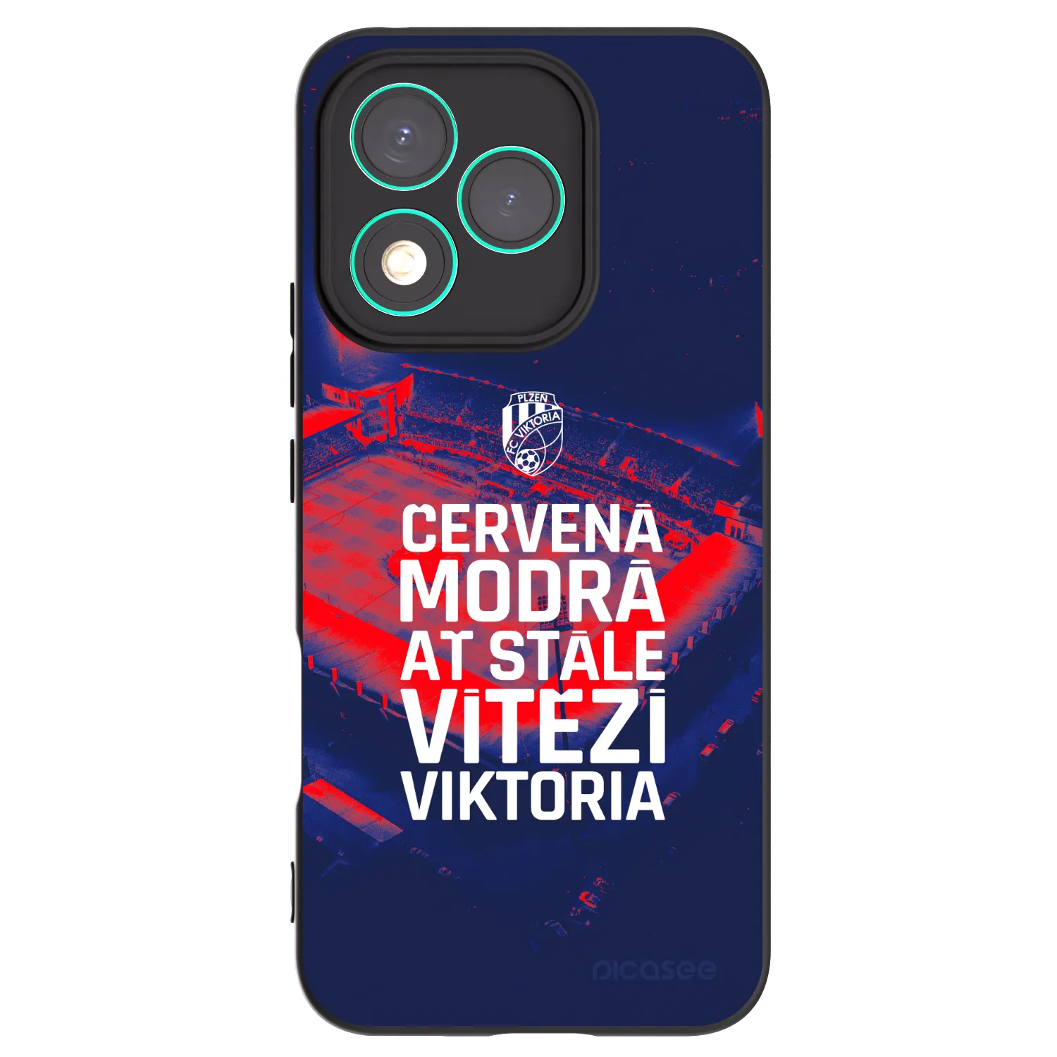 Picasee silikonový černý obal pro Honor 400 Lite 5G - FC Viktoria Plzeň E