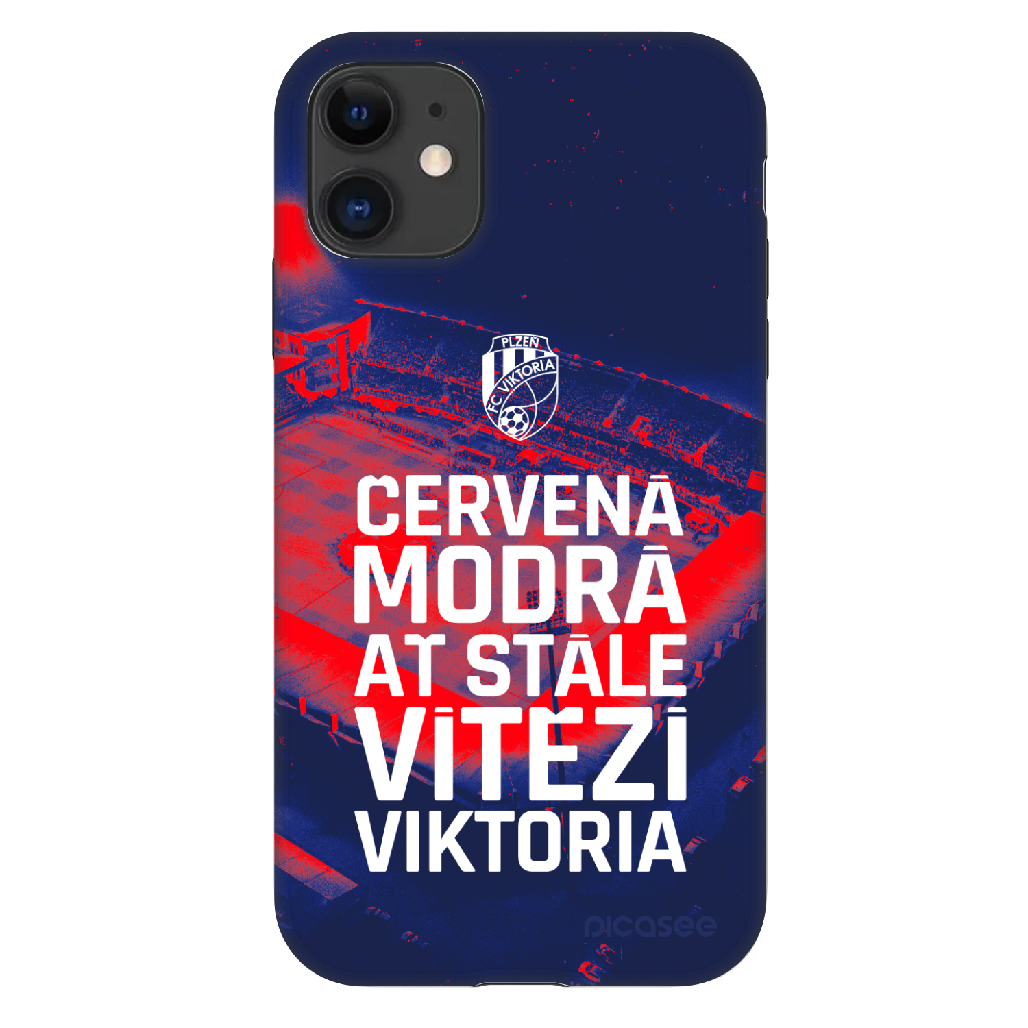 Picasee Fashion Case pro Apple iPhone 11 - FC Viktoria Plzeň E