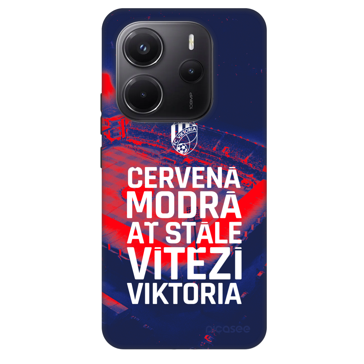 Picasee Fashion Case pro Xiaomi Redmi Note 14 5G - FC Viktoria Plzeň E