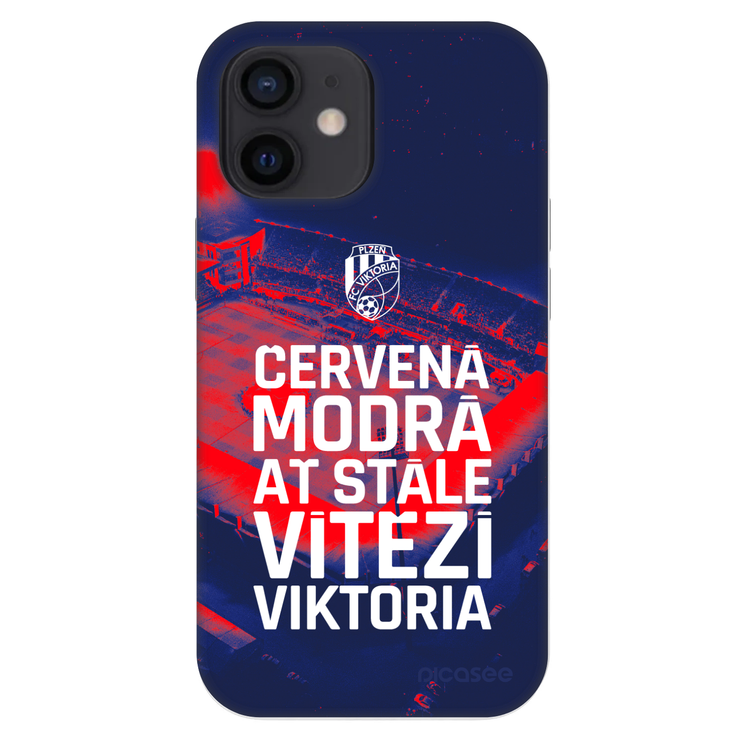 Picasee Fashion Case pro Apple iPhone 12 mini - FC Viktoria Plzeň E