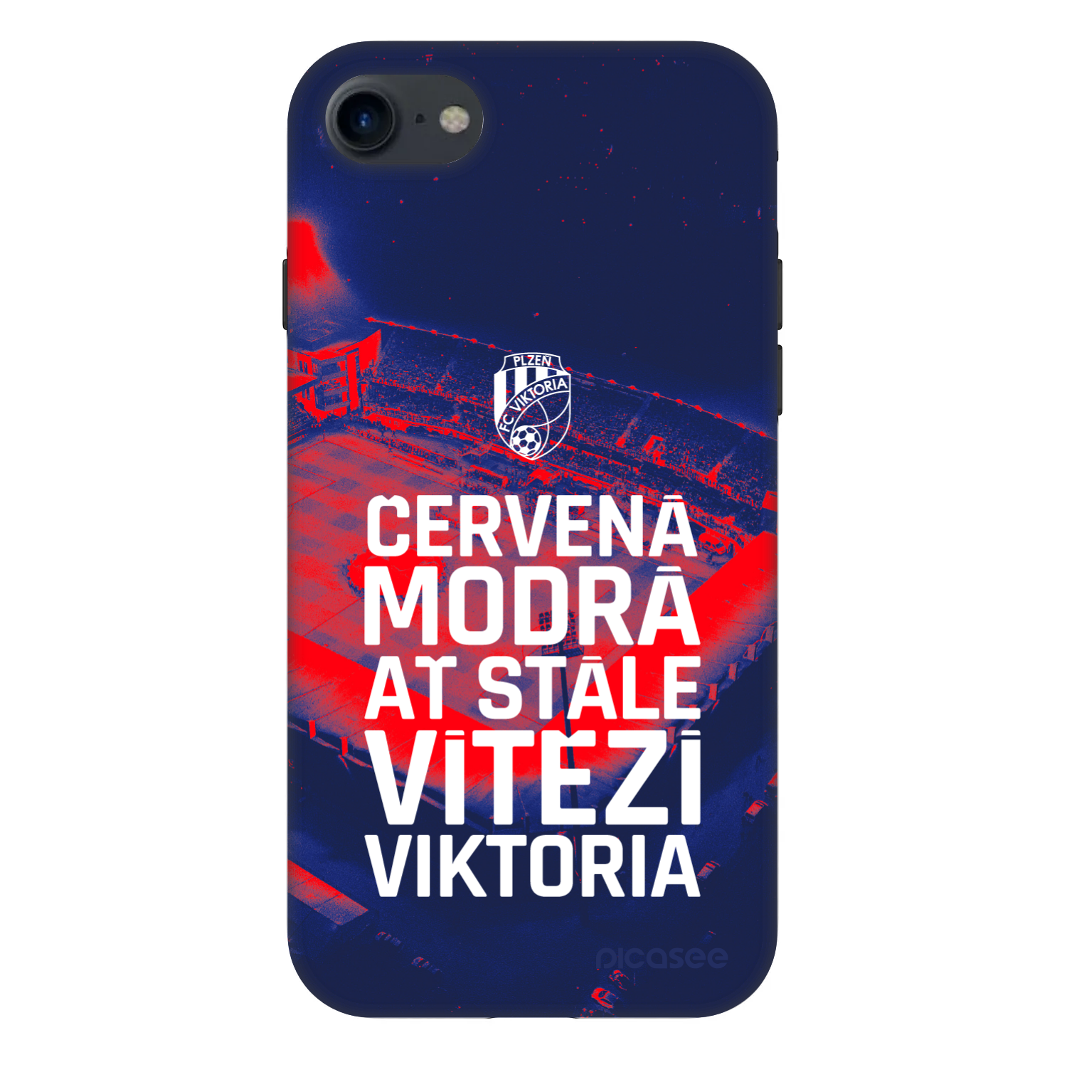 Picasee Fashion Case pro Apple iPhone SE 2022 - FC Viktoria Plzeň E