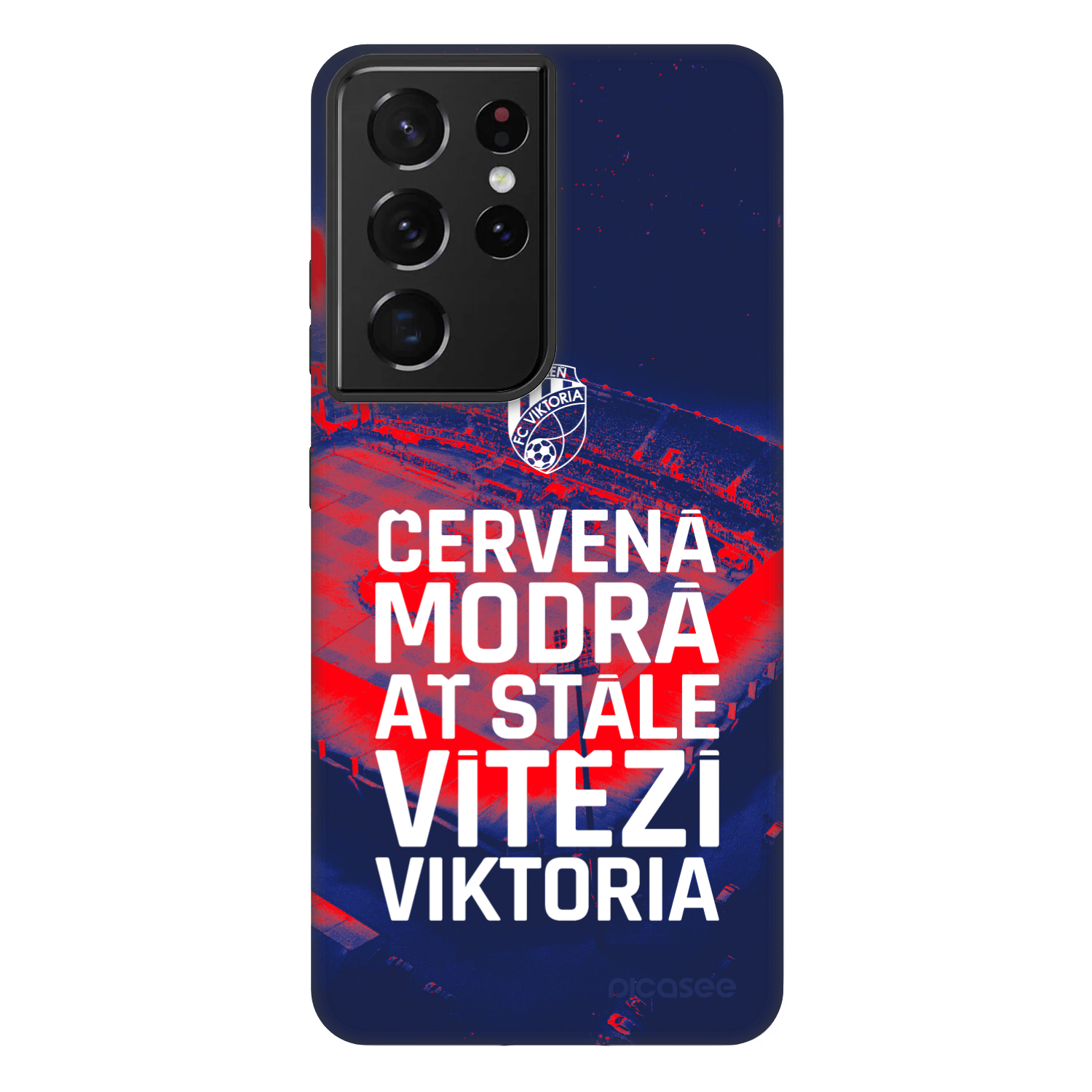 Picasee Fashion Case pro Samsung Galaxy S21 Ultra 5G G998B - FC Viktoria Plzeň E