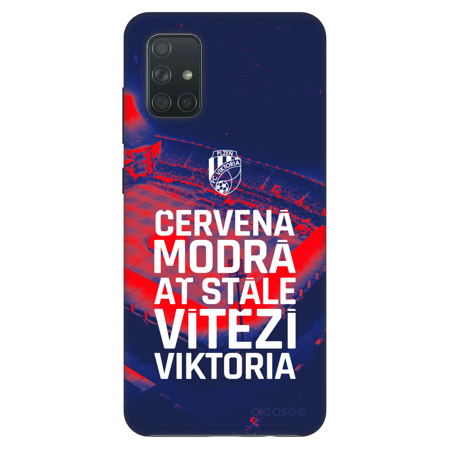 Picasee Fashion Case pro Samsung Galaxy A71 A715F - FC Viktoria Plzeň E