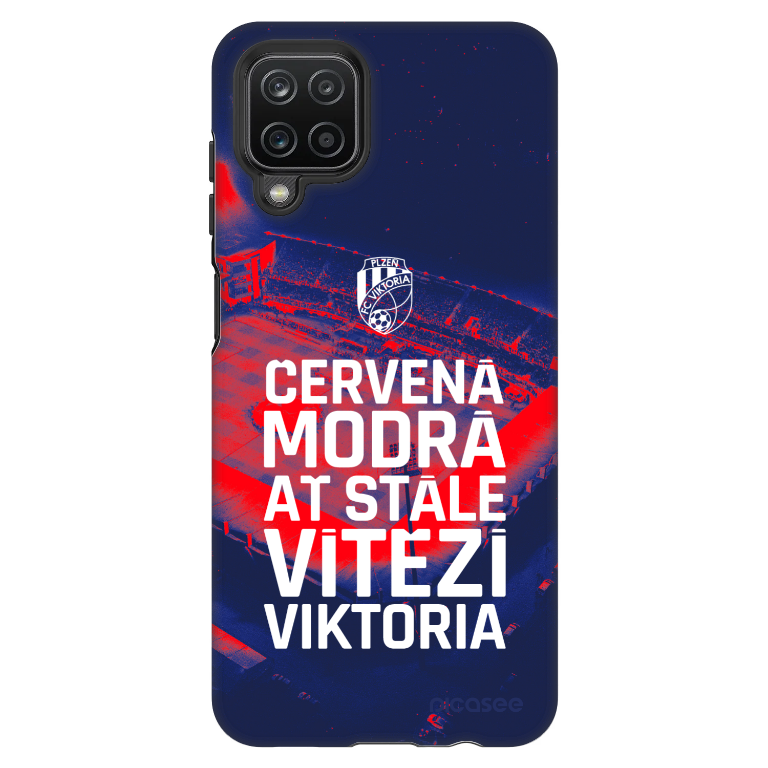 Picasee Fashion Case pro Samsung Galaxy A12 A125F - FC Viktoria Plzeň E