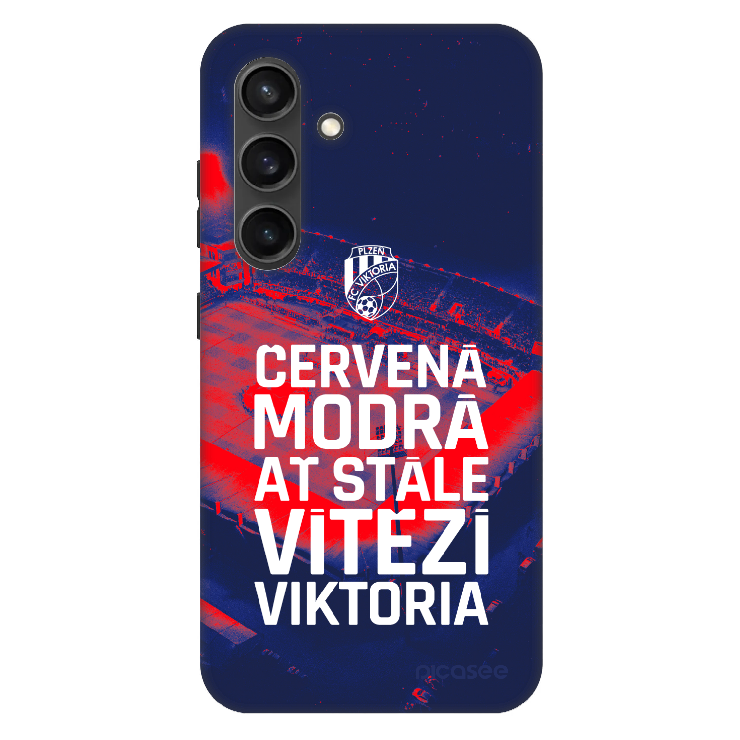 Picasee Fashion Case PowerShare pro Samsung Galaxy S24 S921B 5G - FC Viktoria Plzeň E