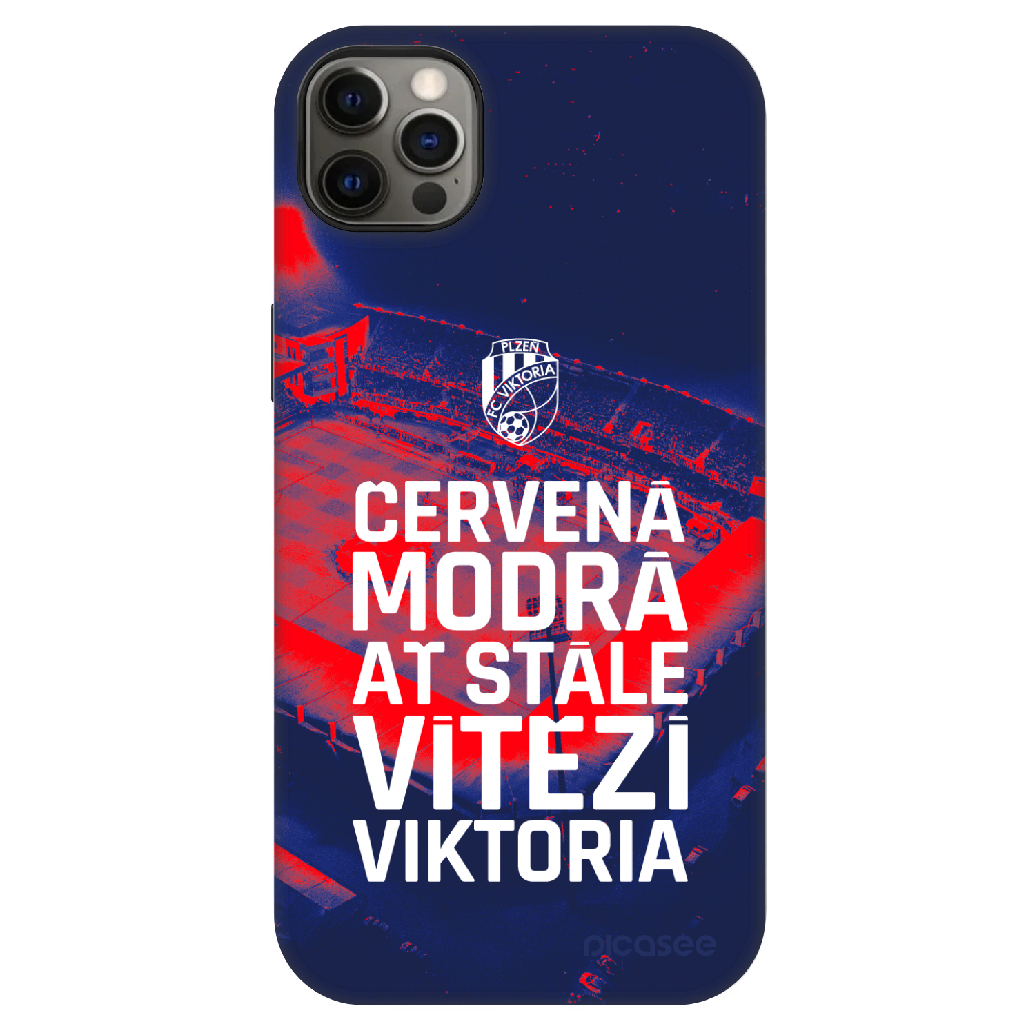 Picasee Fashion Case MagSafe Apple iPhone 12 Pro Max - FC Viktoria Plzeň E