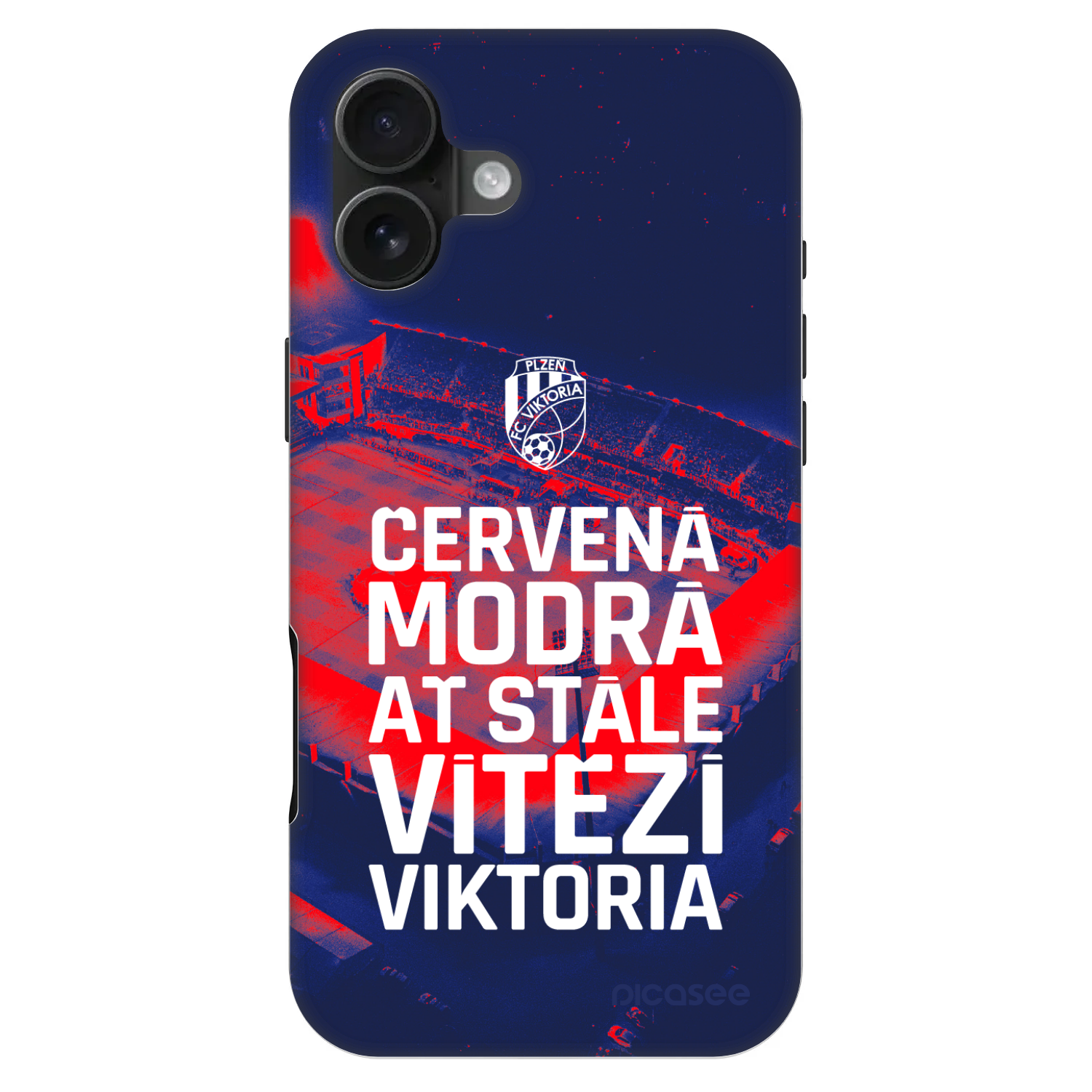 Picasee Fashion Case MagSafe Apple iPhone 16 Plus - FC Viktoria Plzeň E