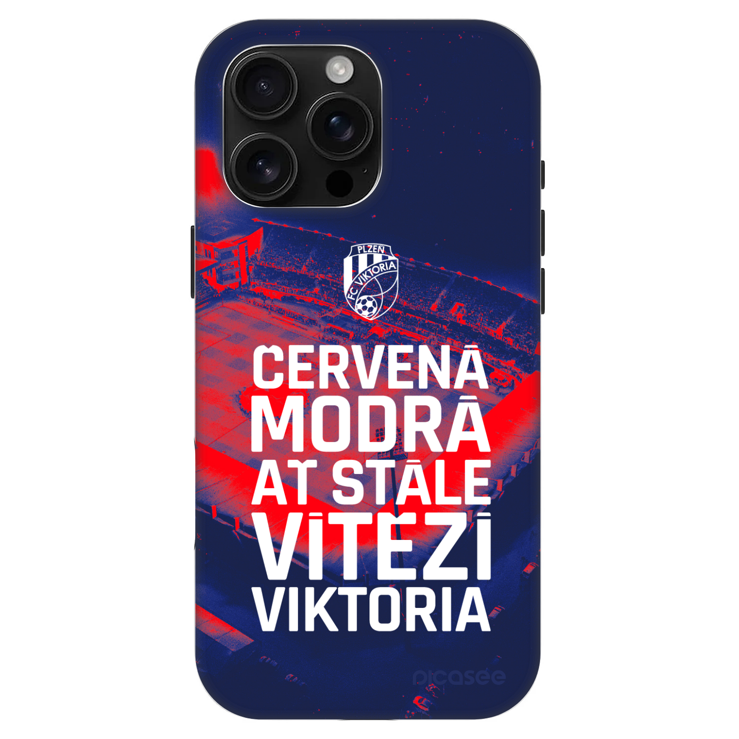 Picasee Fashion Case MagSafe Apple iPhone 16 Pro Max - FC Viktoria Plzeň E