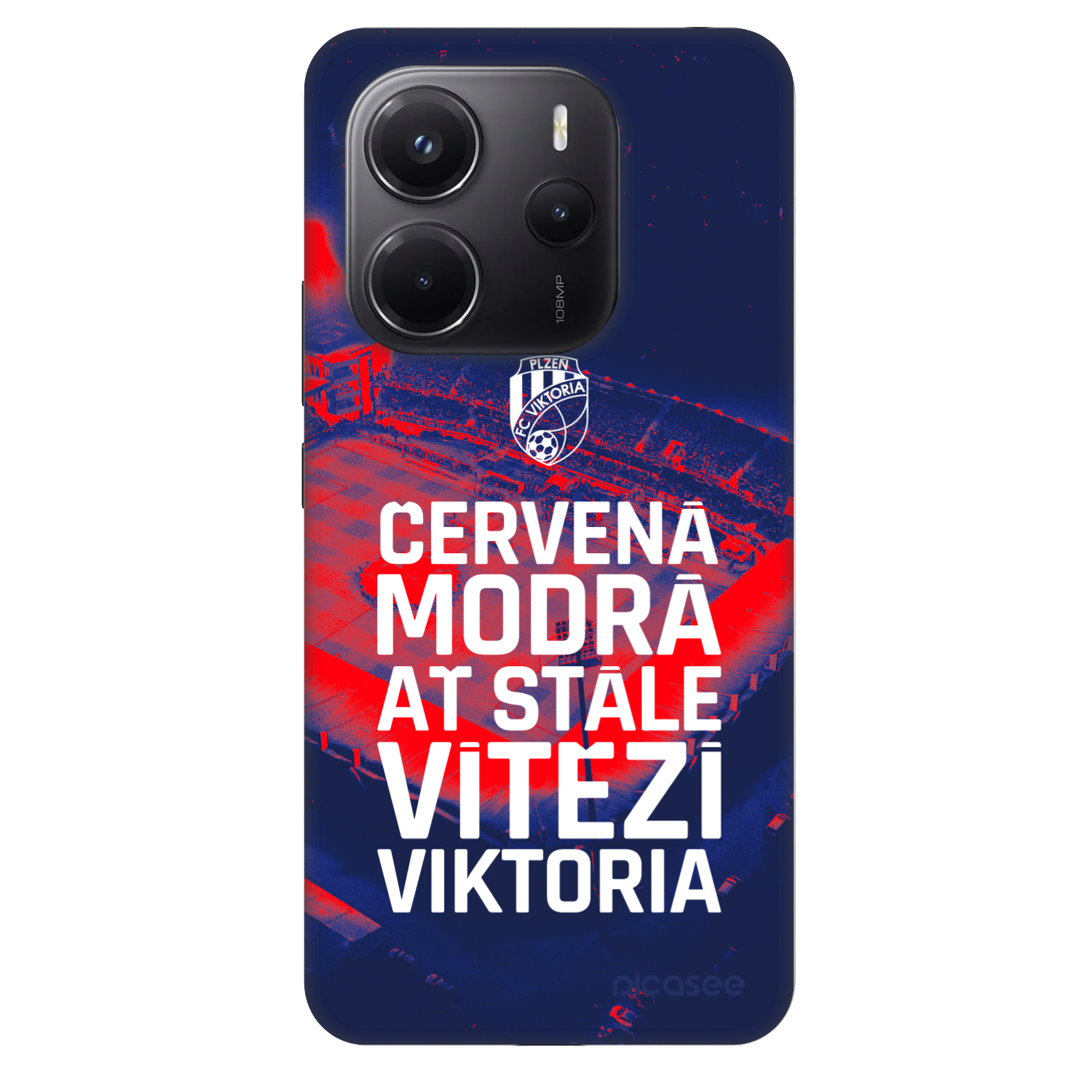 Picasee Fashion Case pro Xiaomi Redmi Note 14 4G - FC Viktoria Plzeň E