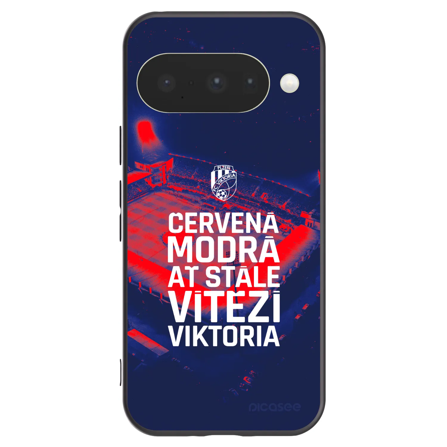 Picasee silikonový černý obal pro Google Pixel 10 - FC Viktoria Plzeň E