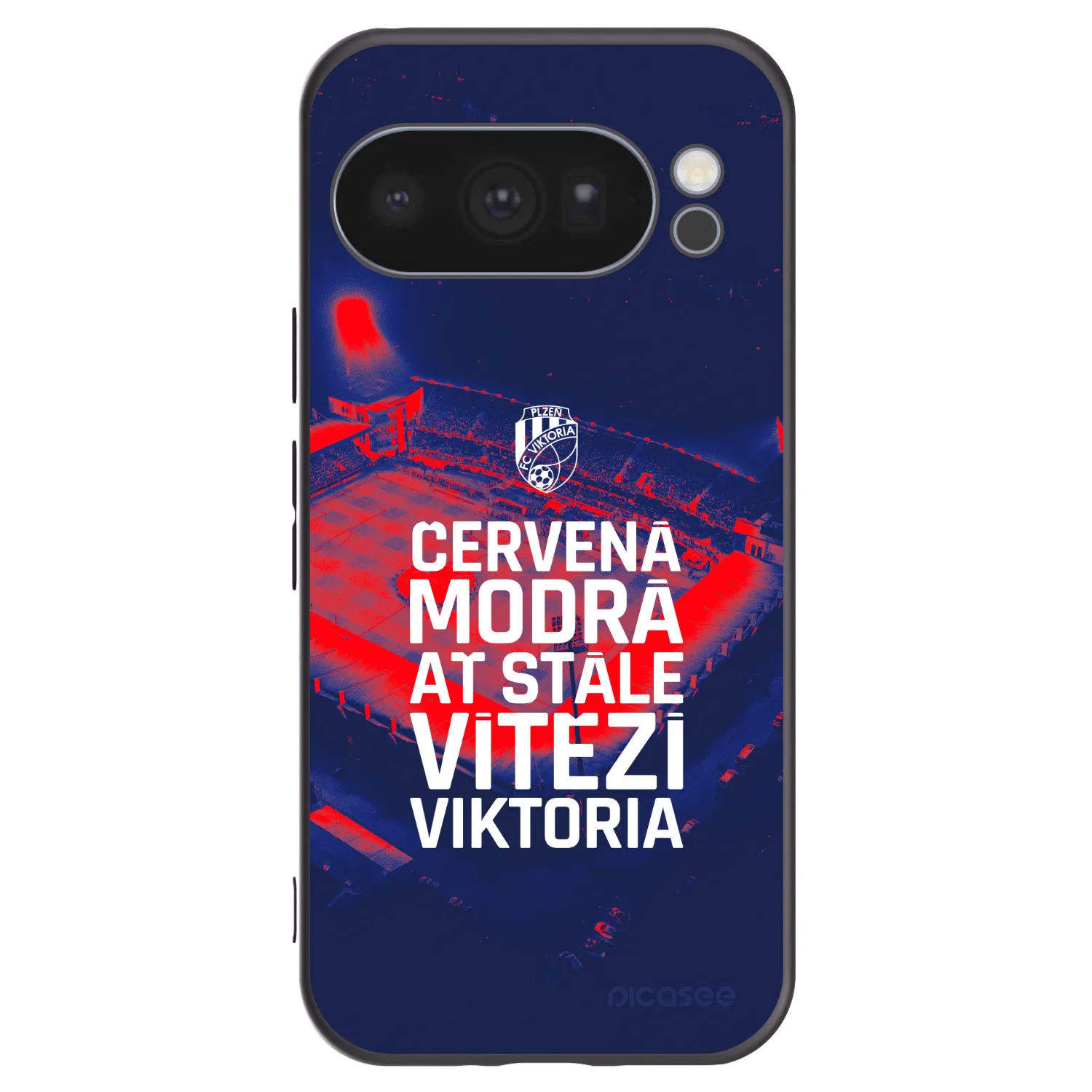 Picasee silikonový černý obal pro Google Pixel 10 Pro - FC Viktoria Plzeň E