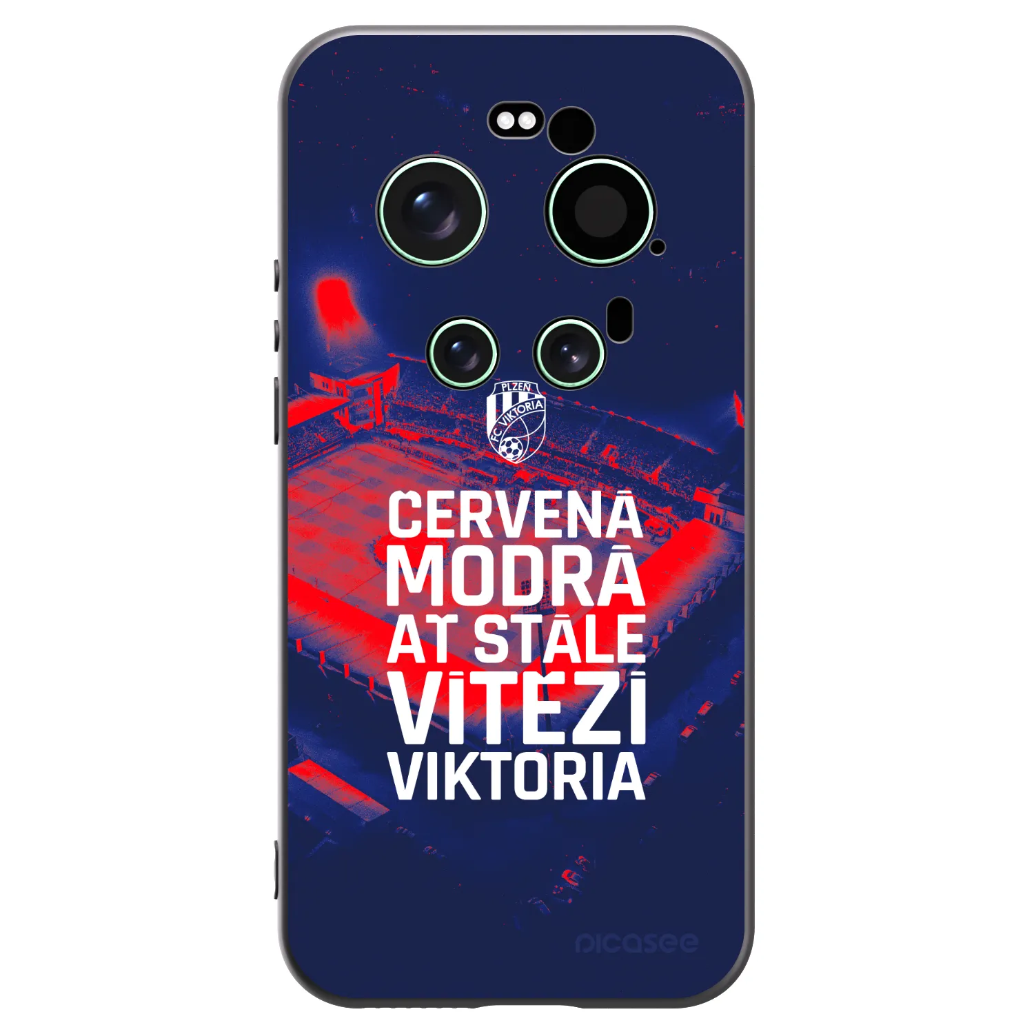 Picasee silikonový černý obal pro Xiaomi 17 Ultra - FC Viktoria Plzeň E