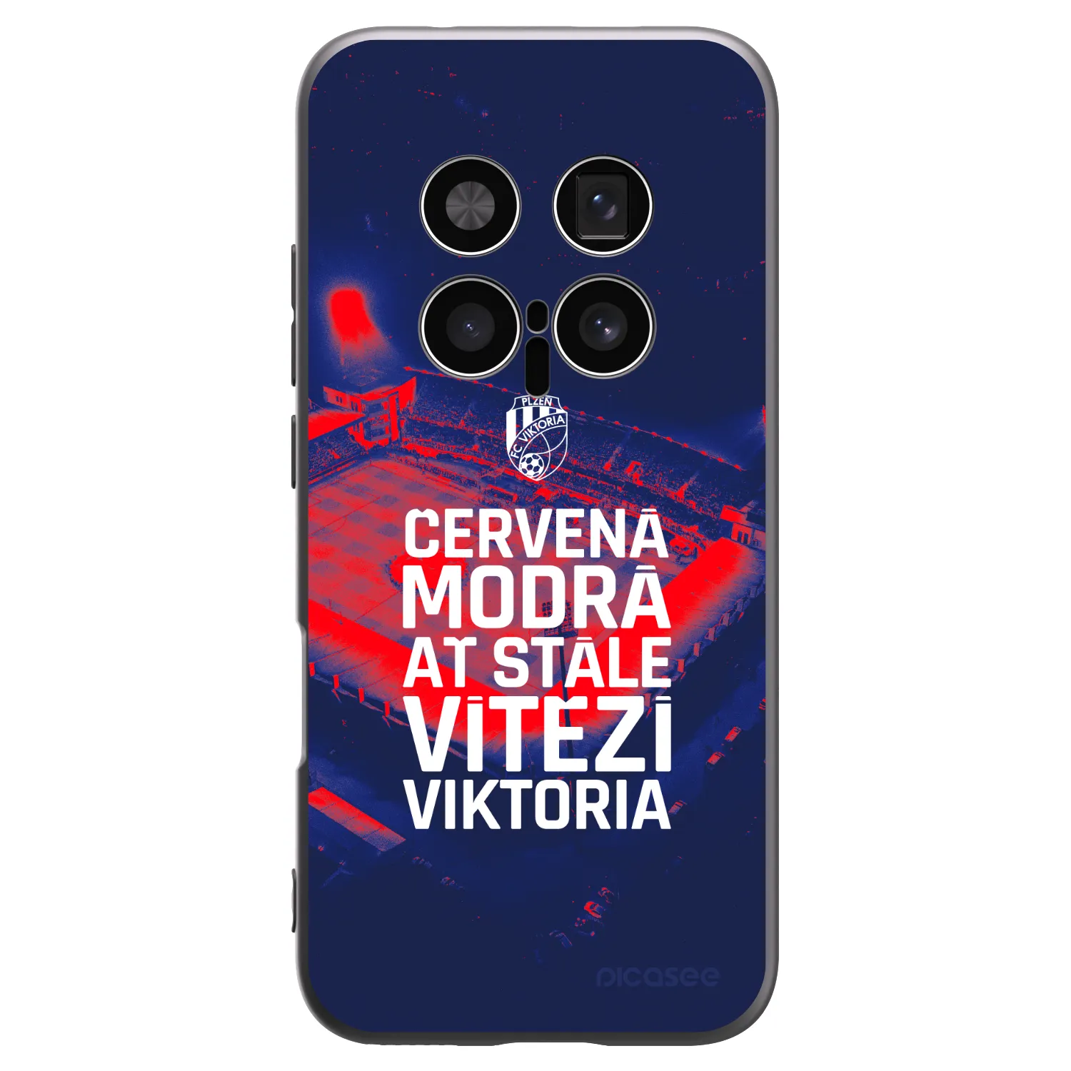 Picasee silikonový černý obal pro Honor Magic8 Pro 5G - FC Viktoria Plzeň E