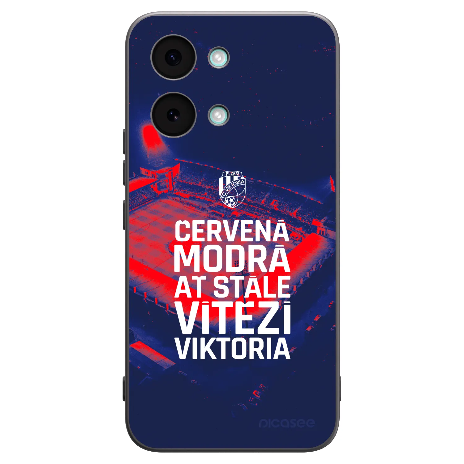 Picasee silikonový černý obal pro Xiaomi Poco X8 Pro Max - FC Viktoria Plzeň E