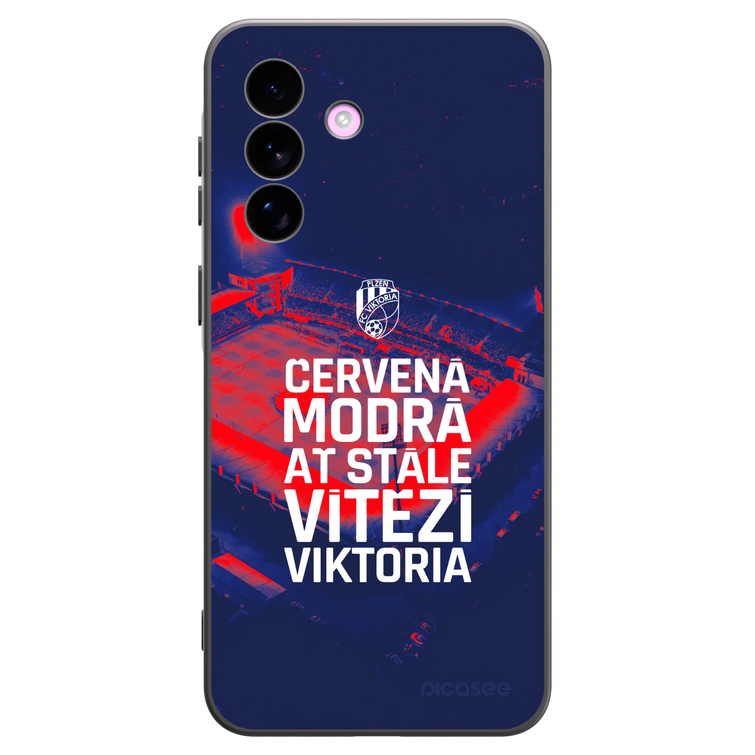 Picasee silikonový černý obal pro Samsung Galaxy A57 5G - FC Viktoria Plzeň E