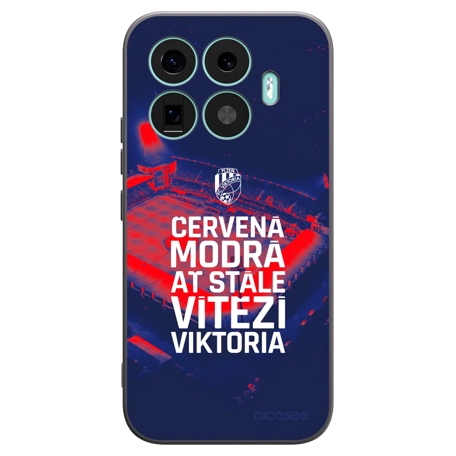 Picasee silikonový černý obal pro Xiaomi 17T - FC Viktoria Plzeň E