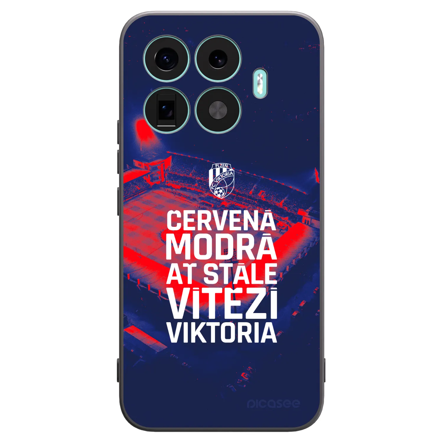 Picasee silikonový černý obal pro Xiaomi 17T Pro - FC Viktoria Plzeň E
