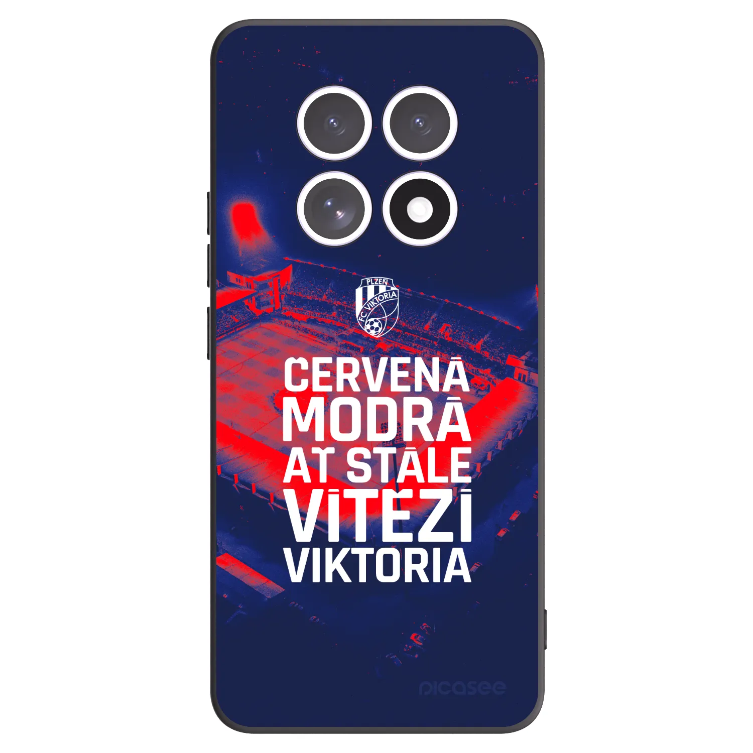 Picasee silikonový černý obal pro Xiaomi Redmi Note 15 5G - FC Viktoria Plzeň E