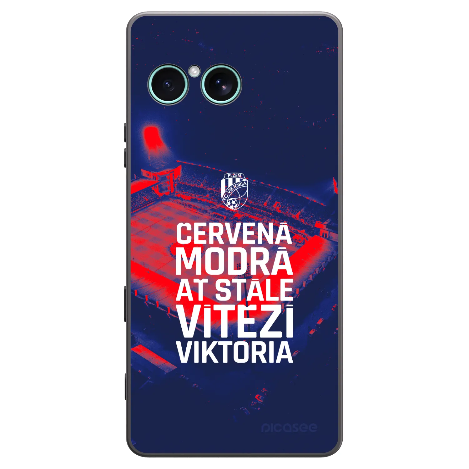 Picasee silikonový černý obal pro Sony Xperia 10 VII - FC Viktoria Plzeň E
