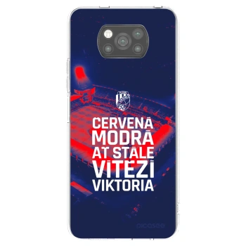 Picasee silikonový černý obal pro Xiaomi Poco X3 - FC Viktoria Plzeň E
