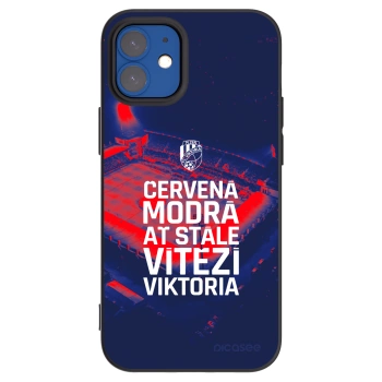 Picasee silikonový černý obal pro Apple iPhone 12 mini - FC Viktoria Plzeň E