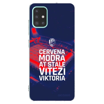 Picasee silikonový průhledný obal pro Samsung Galaxy M31s - FC Viktoria Plzeň E
