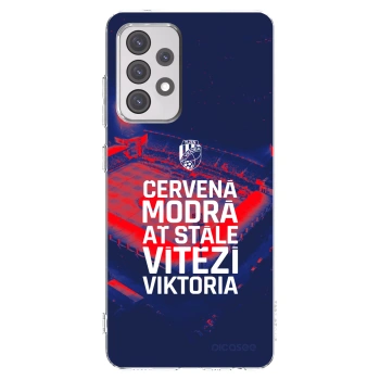 Picasee silikonový průhledný obal pro Samsung Galaxy A52 5G A525F - FC Viktoria Plzeň E