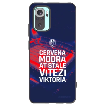 Picasee silikonový černý obal pro Xiaomi Redmi Note 10 Pro - FC Viktoria Plzeň E
