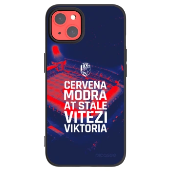 Picasee silikonový černý obal pro Apple iPhone 13 - FC Viktoria Plzeň E