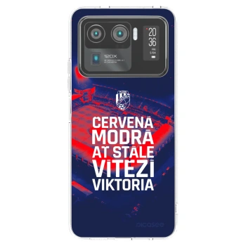 Picasee silikonový průhledný obal pro Xiaomi Mi 11 Ultra - FC Viktoria Plzeň E