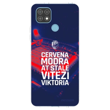 Picasee silikonový průhledný obal pro Realme C21 - FC Viktoria Plzeň E