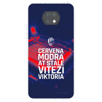 Picasee silikonový průhledný obal pro Xiaomi Redmi Note 9T - FC Viktoria Plzeň E