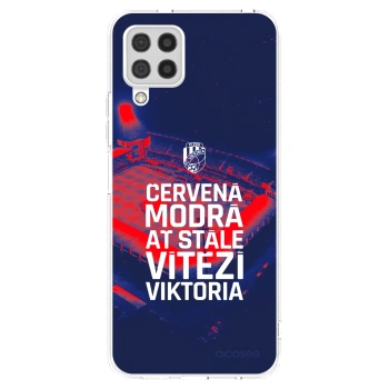 Picasee silikonový průhledný obal pro Samsung Galaxy A22 A225F 4G - FC Viktoria Plzeň E