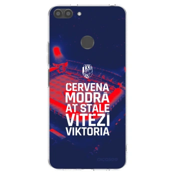 Picasee silikonový průhledný obal pro Huawei P Smart - FC Viktoria Plzeň E