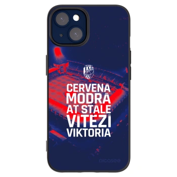 Picasee silikonový černý obal pro Apple iPhone 14 - FC Viktoria Plzeň E