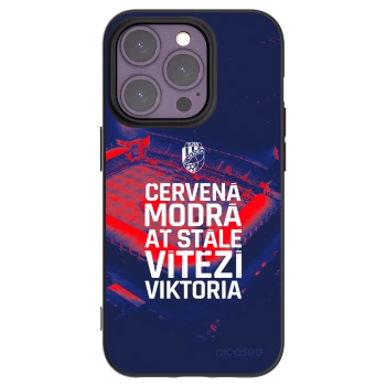 Picasee silikonový černý obal pro Apple iPhone 14 Pro - FC Viktoria Plzeň E