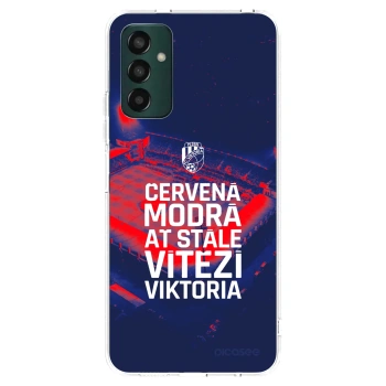 Picasee silikonový průhledný obal pro Samsung Galaxy M13 M135F - FC Viktoria Plzeň E
